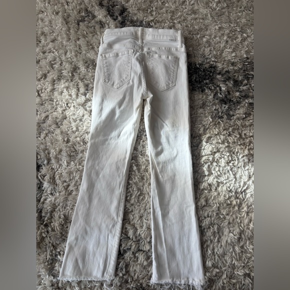 MOTHER The Insider Crop Step Fray Jean - Picture 4 of 5